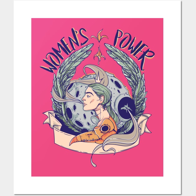 Women's power Wall Art by Magda